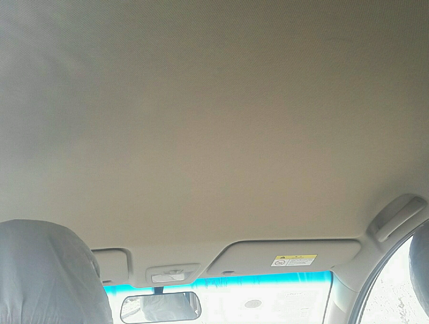 车辆内顶